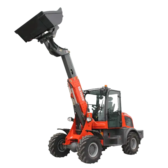 Everun ER1500F Wheel Loader - front quarter view