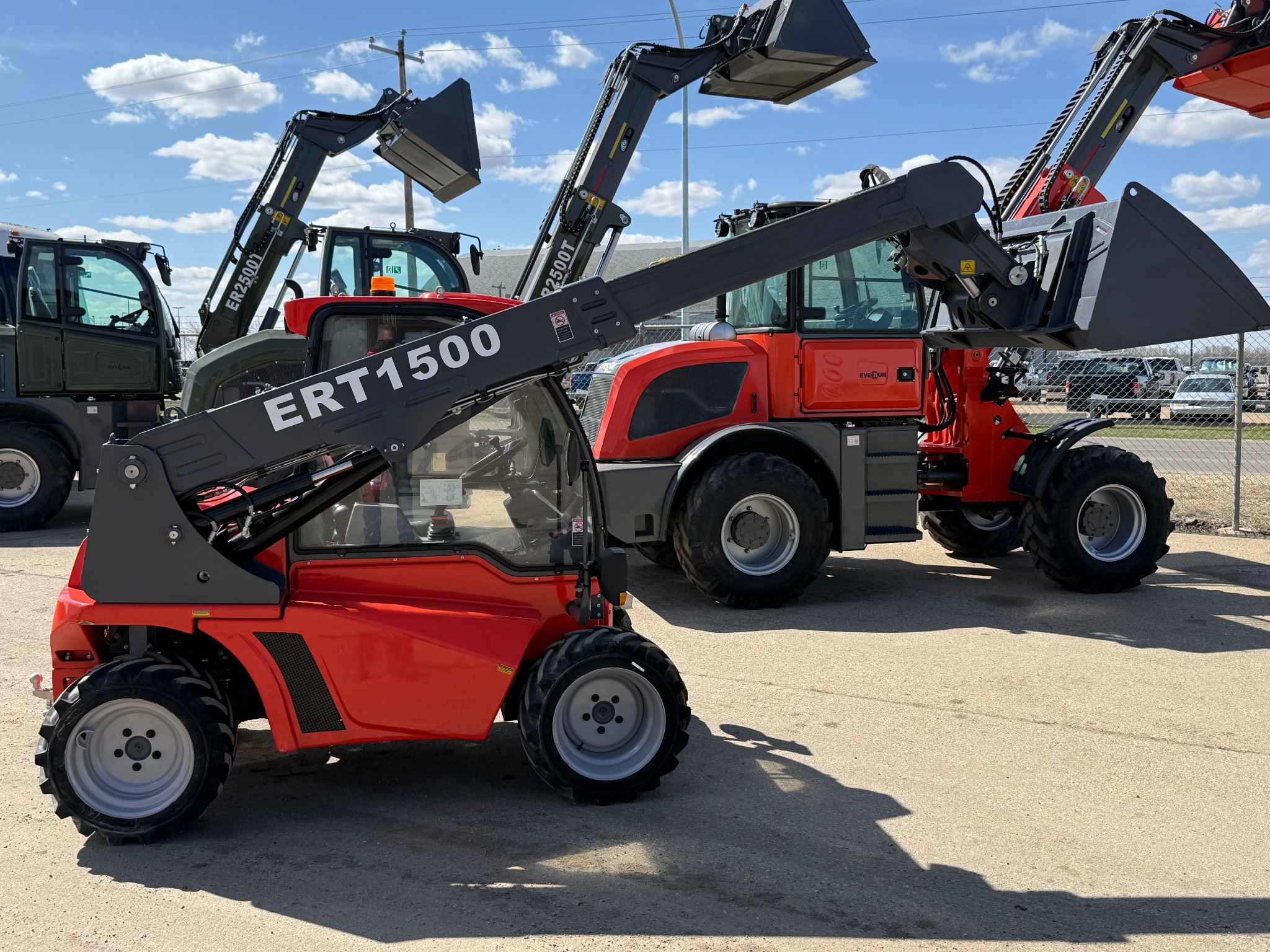 Everun ERT1500 Wheel Loader - full side ATR lot